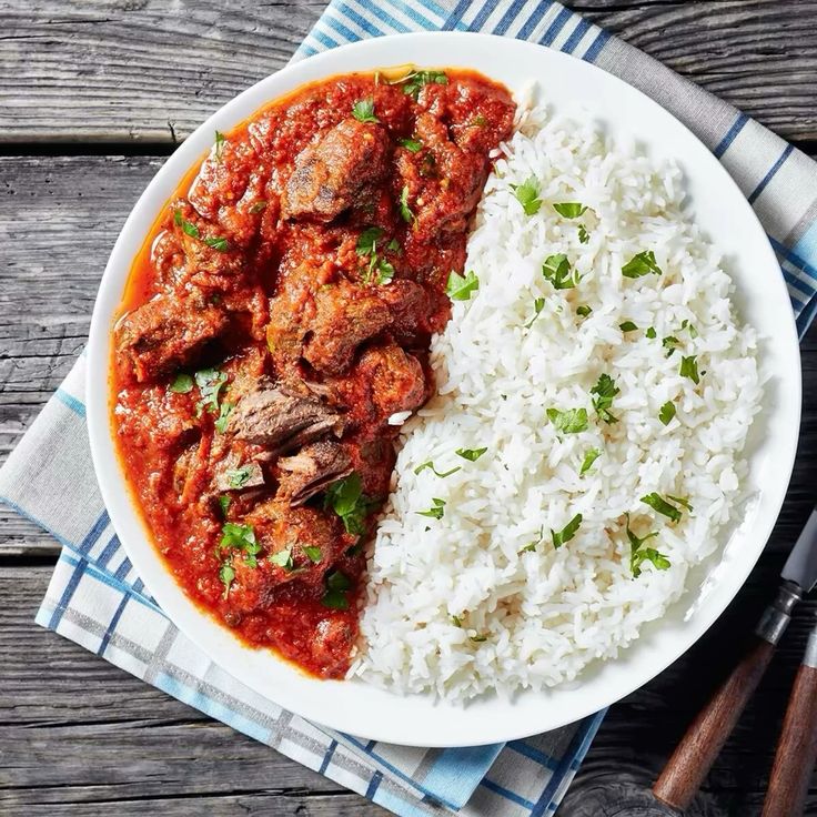Riz Sauce Tomate